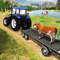 拖拉机手推车动物养殖模拟器3D